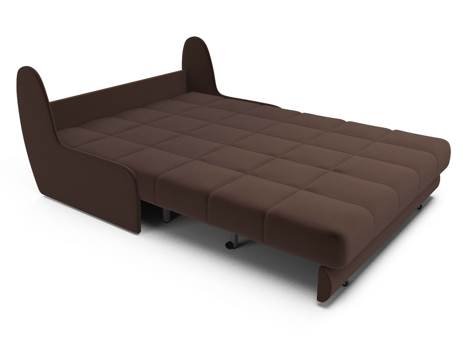 Диван Аккордеон Барон №2 кордрой коричневый