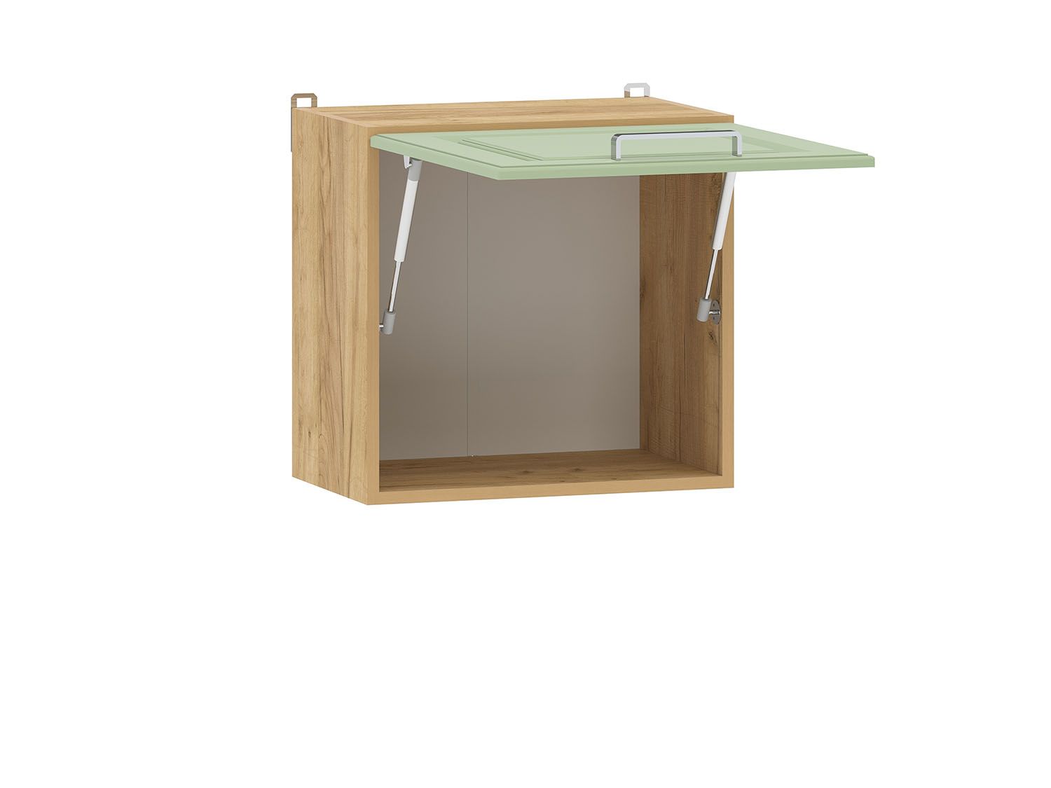 Вокс 100.39 шкаф навесной (500) Дуб Крафт золотой / Фисташка