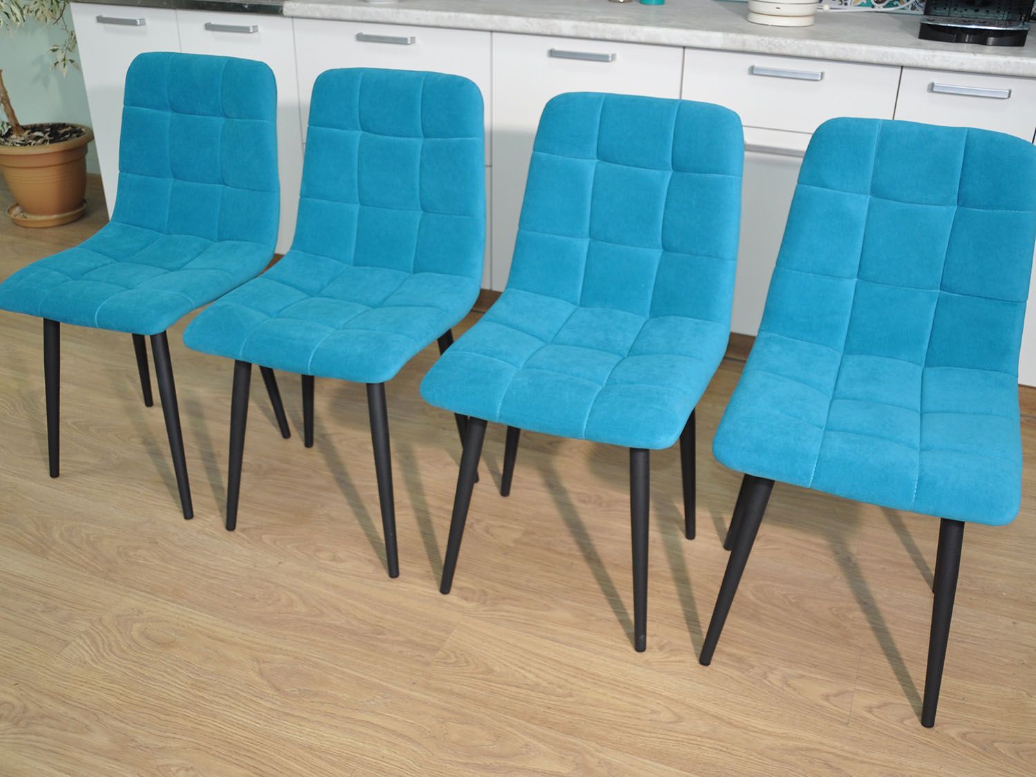 Обеденная группа Колорадо / Стул Х 4 шт. / Дуб Сонома/черный / бид 26