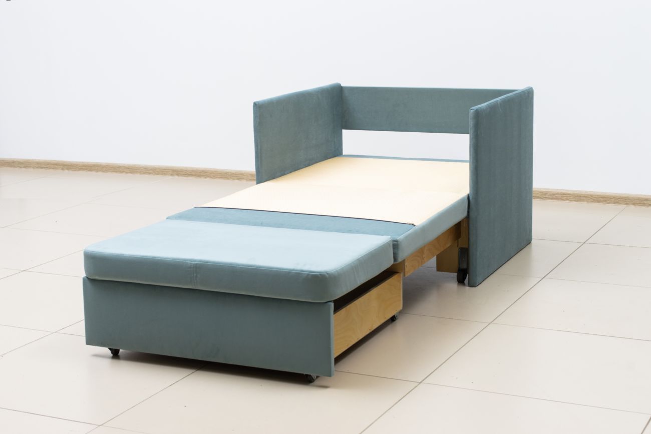 Диван Дариуш бирюзовый