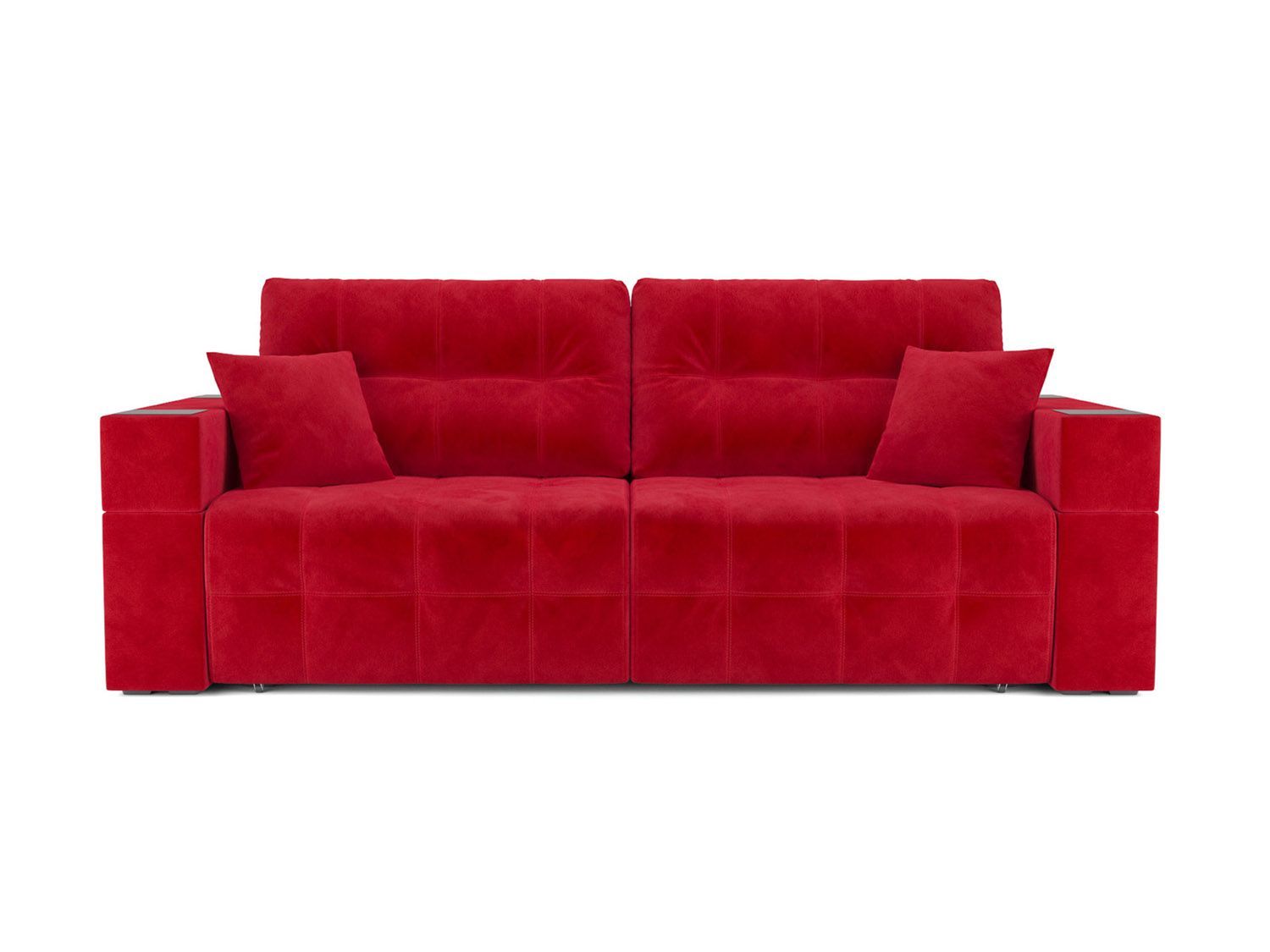 Диван Венеция кордрой красный