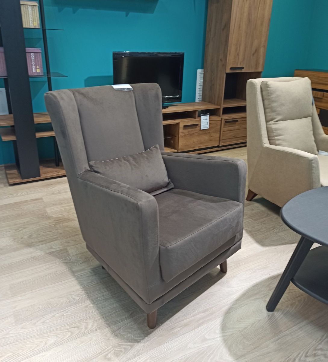 Кресло Интерьерное коричневый