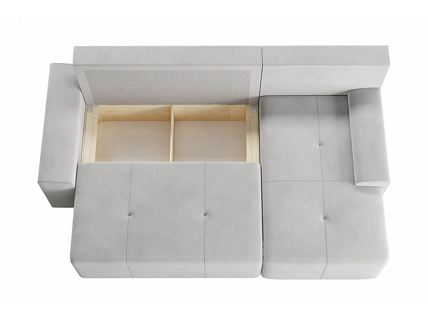 Диван угловой Альмисса Ультра Смог