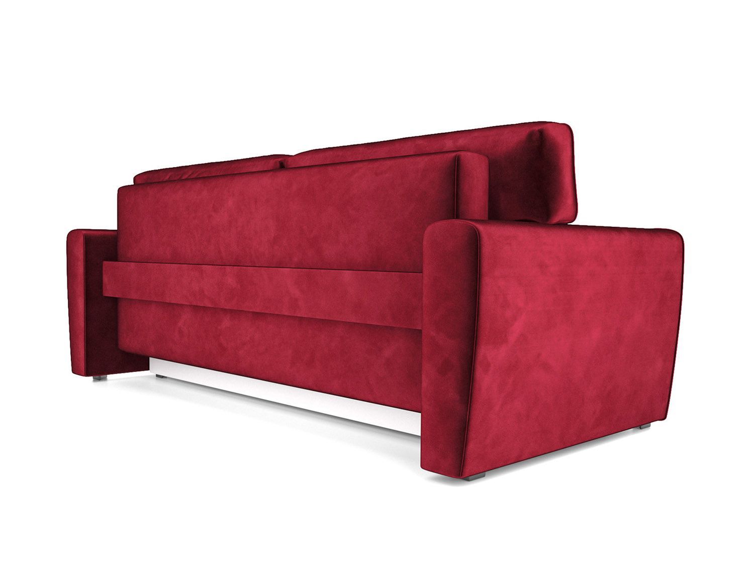 Диван Оскар бархат красный  STAR VELVET 3 DARK RED