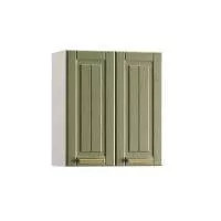 Софи шкаф навесной 600 2 двери Белый/Дуб Зелёный