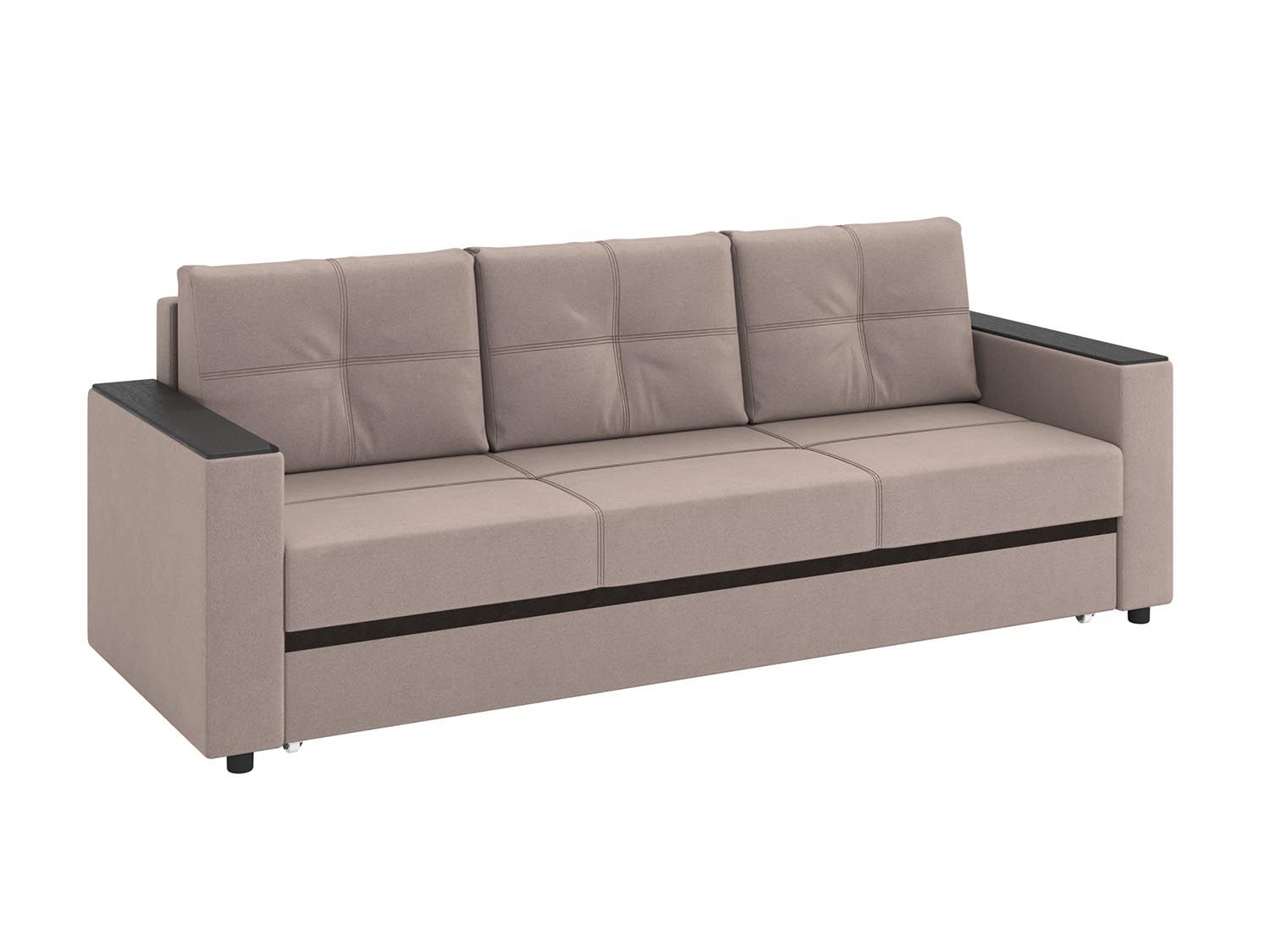 Смарт диван-кровать 3-х мест / велюр Parma 10 капучино