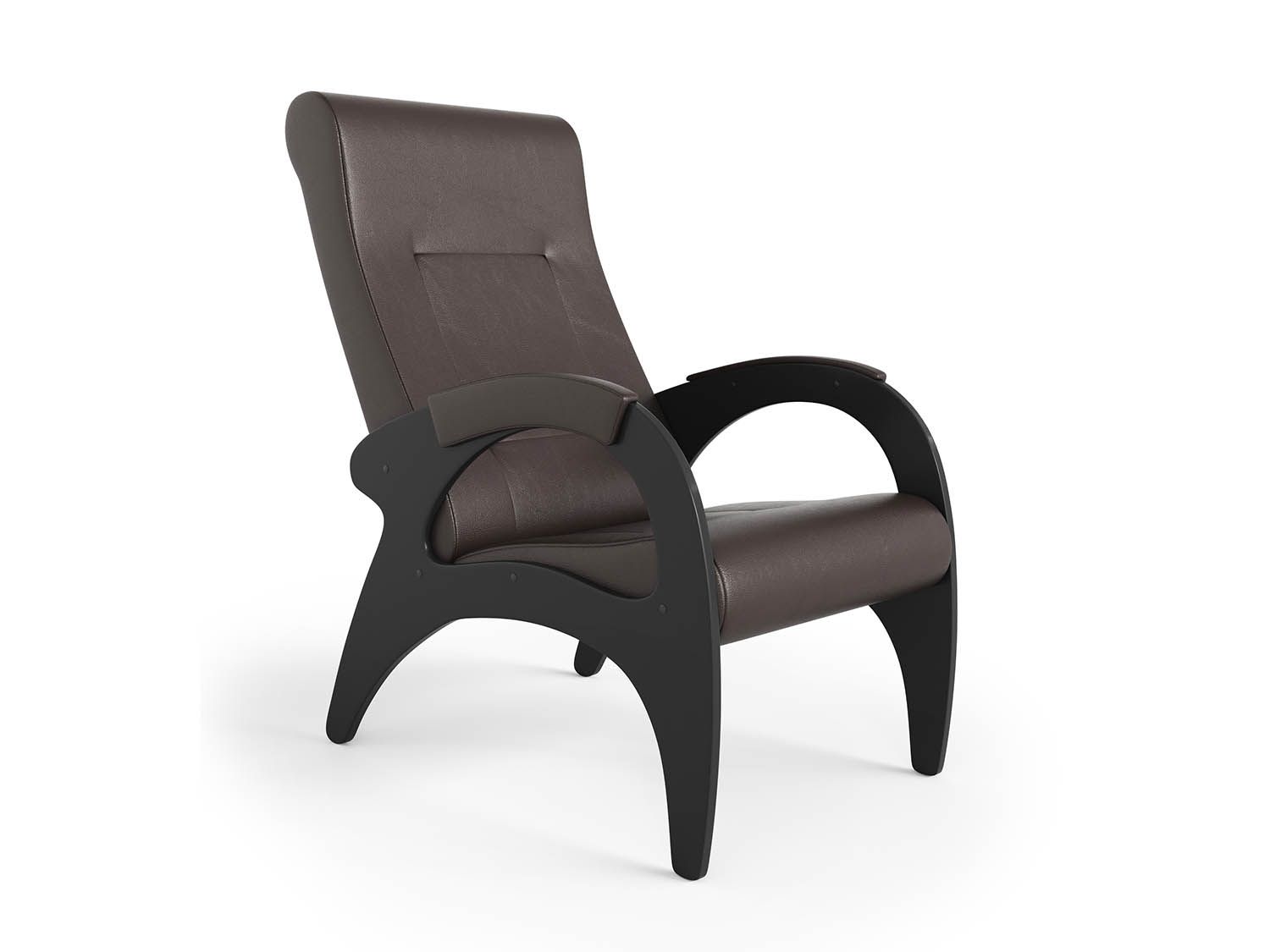 Кресло Ремини Черный / Венге