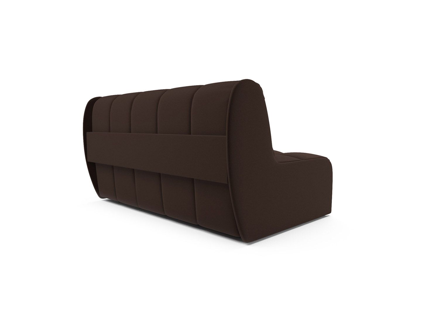 Диван Аккордеон Барон №2 кордрой коричневый