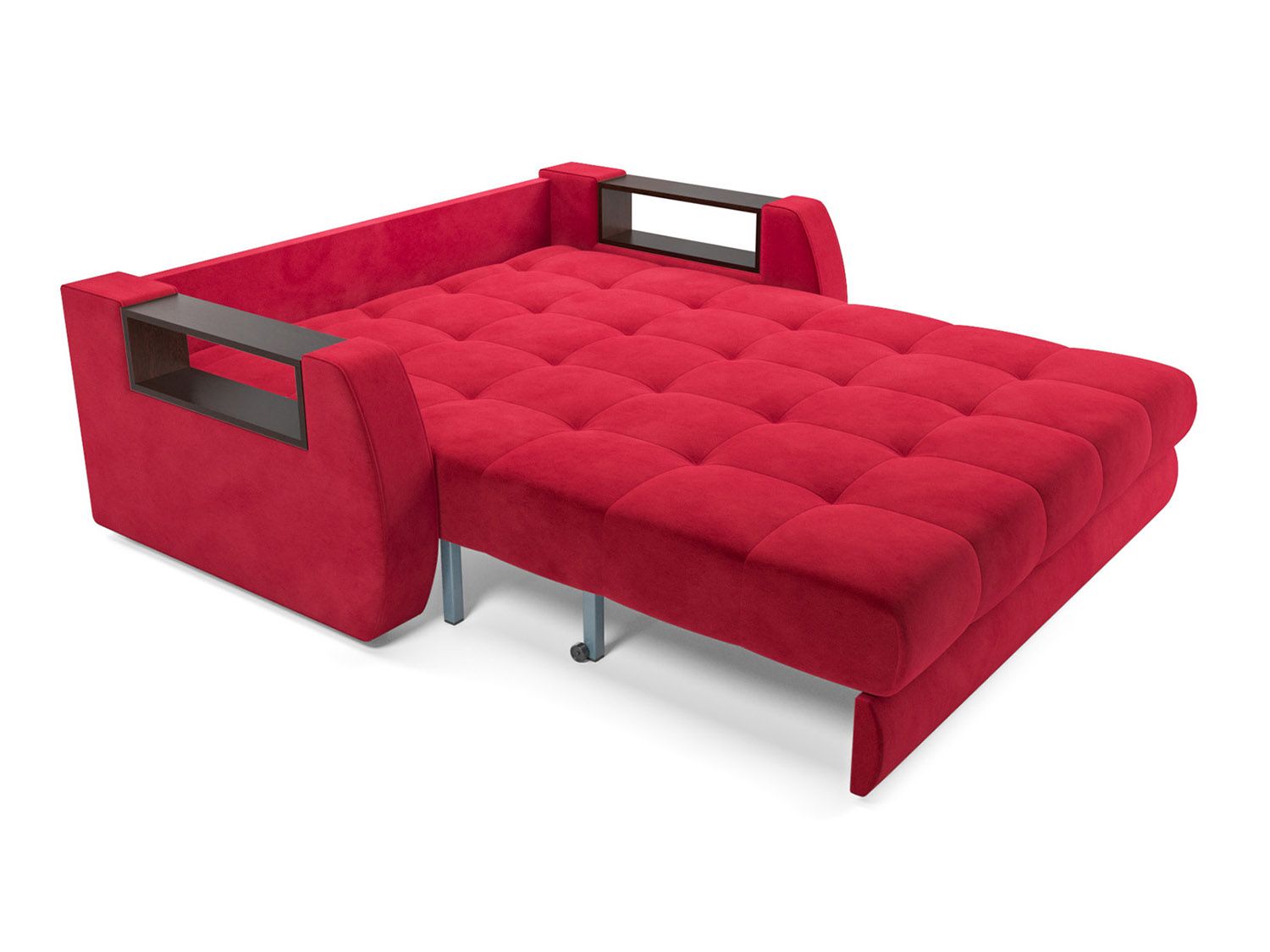 Диван Аккордеон Барон №3 кордрой красный