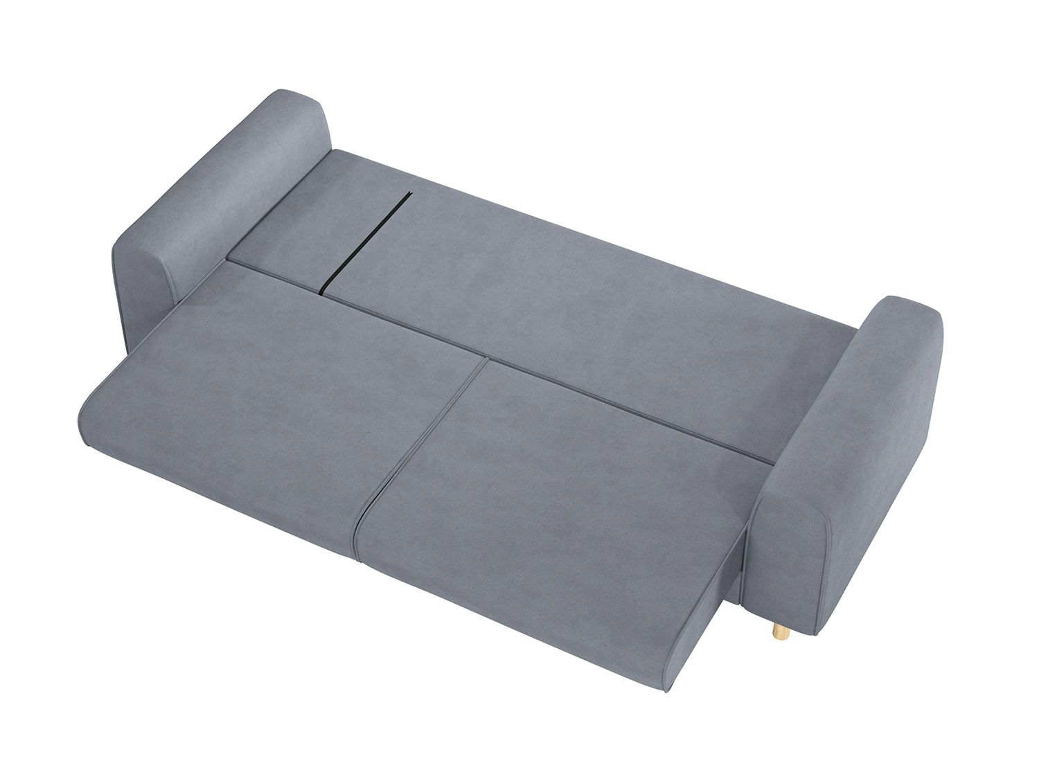 Диван-кровать Шелдон / букле Лайк серый 995