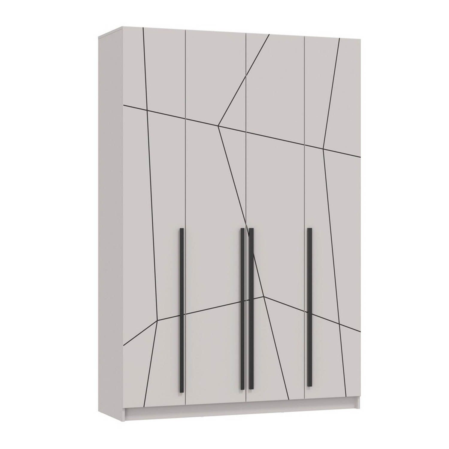 Брандо шкаф для одежды 67.13 МДФ Геометрия Кашемир
