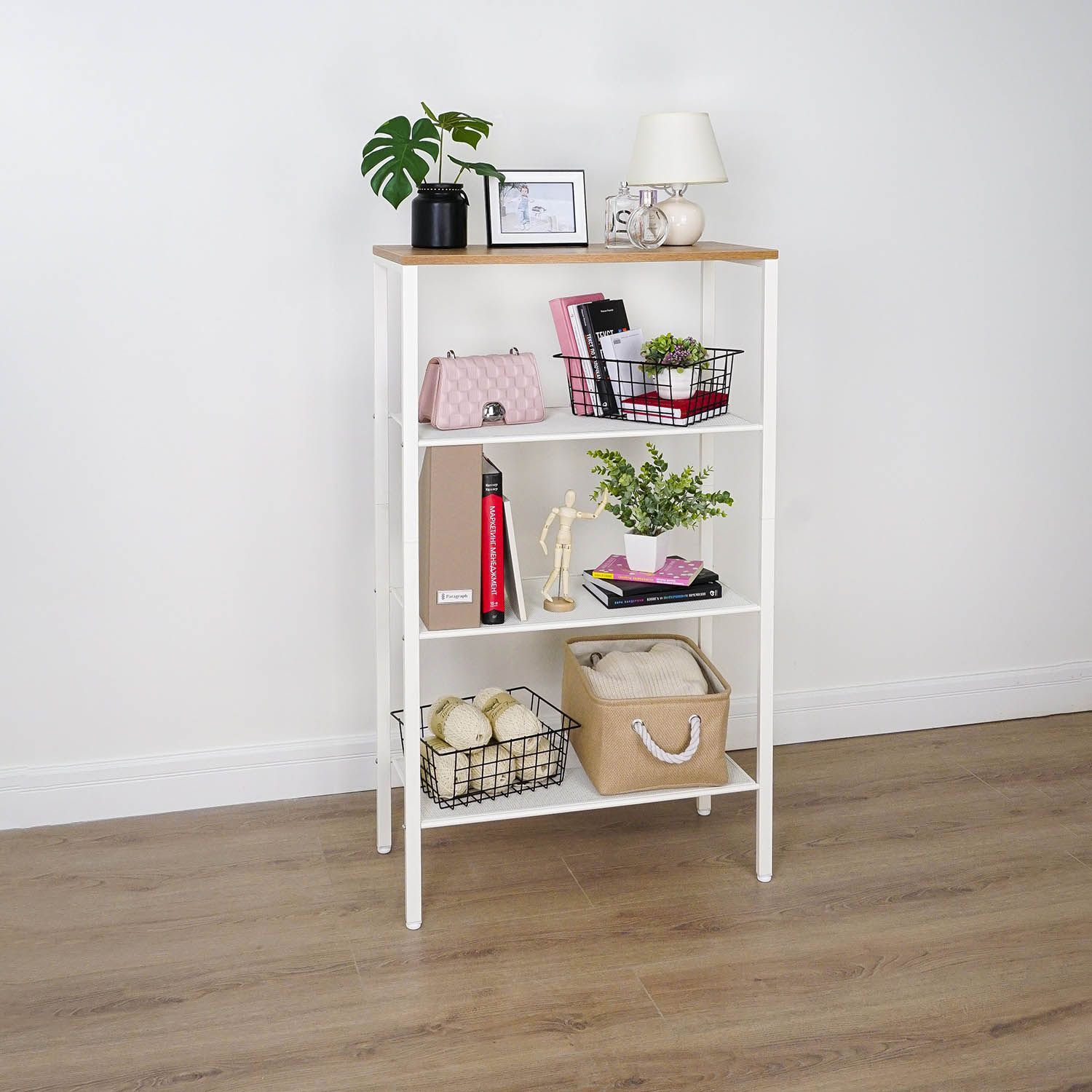 Стеллаж Торонто 24 Белый