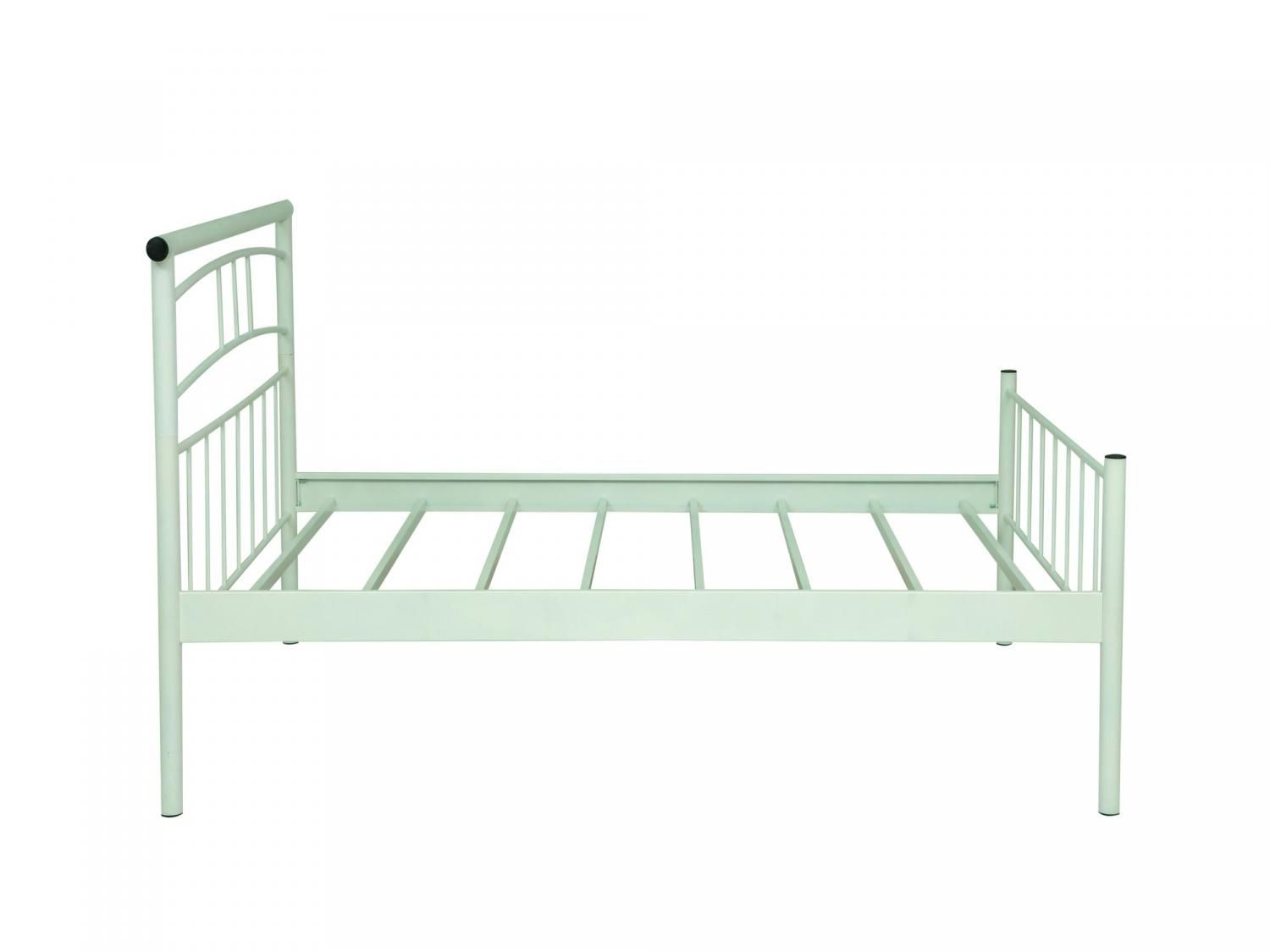 Кровать двойная Токио 42.25 Металл белый