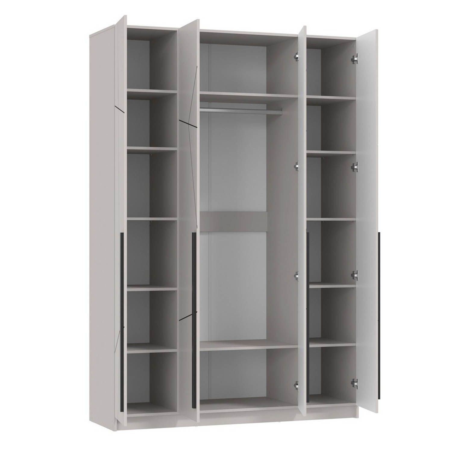 Брандо шкаф для одежды 67.13 МДФ Геометрия Кашемир