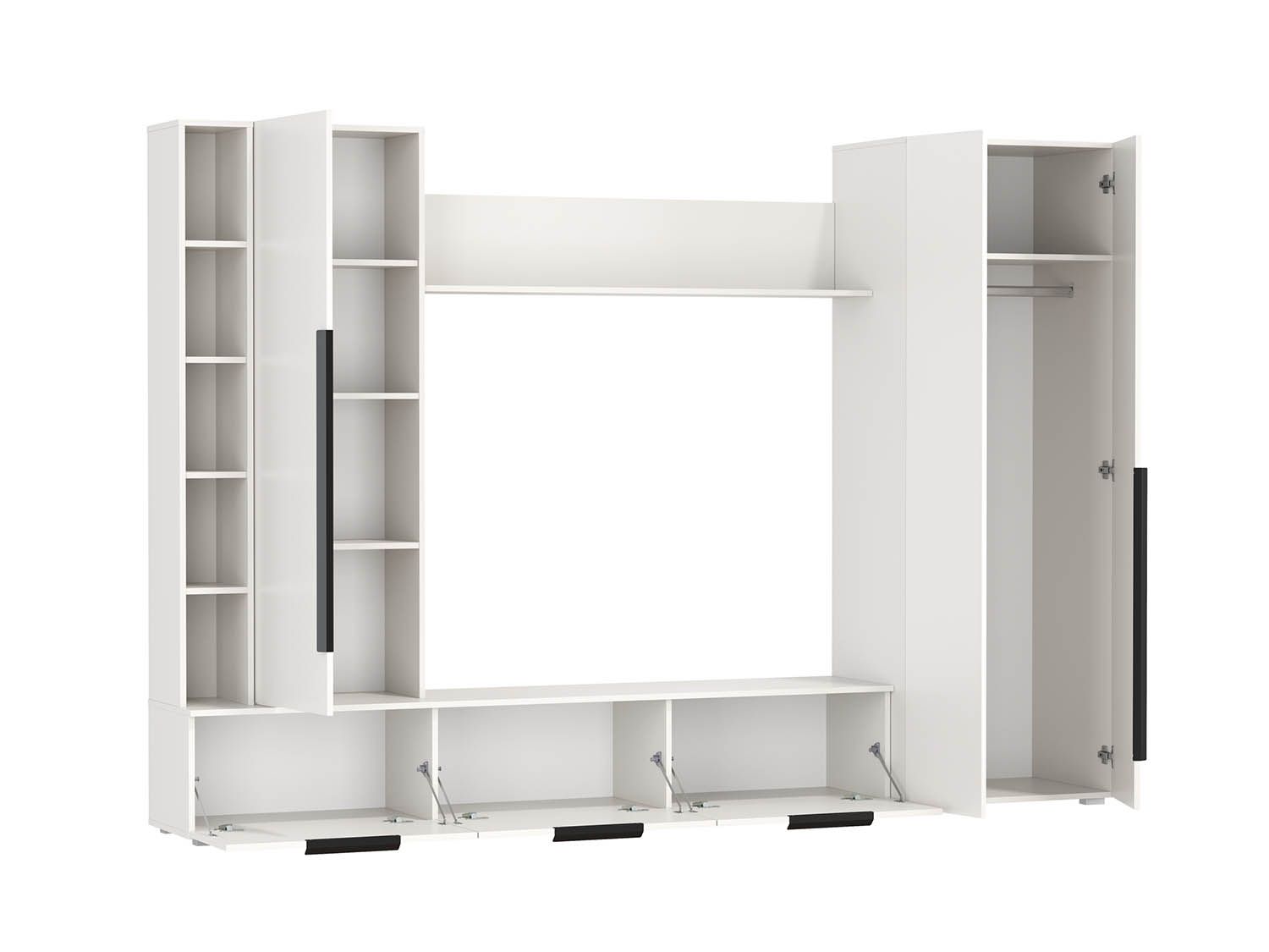 Шкаф многоцелевого назначения 63.02 Аккорд Белый