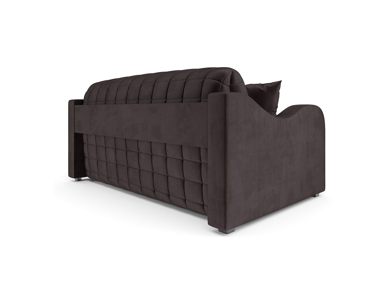 Диван Аккордеон Барон №4 бархат шоколадный STAR VELVET 60 COFFEE