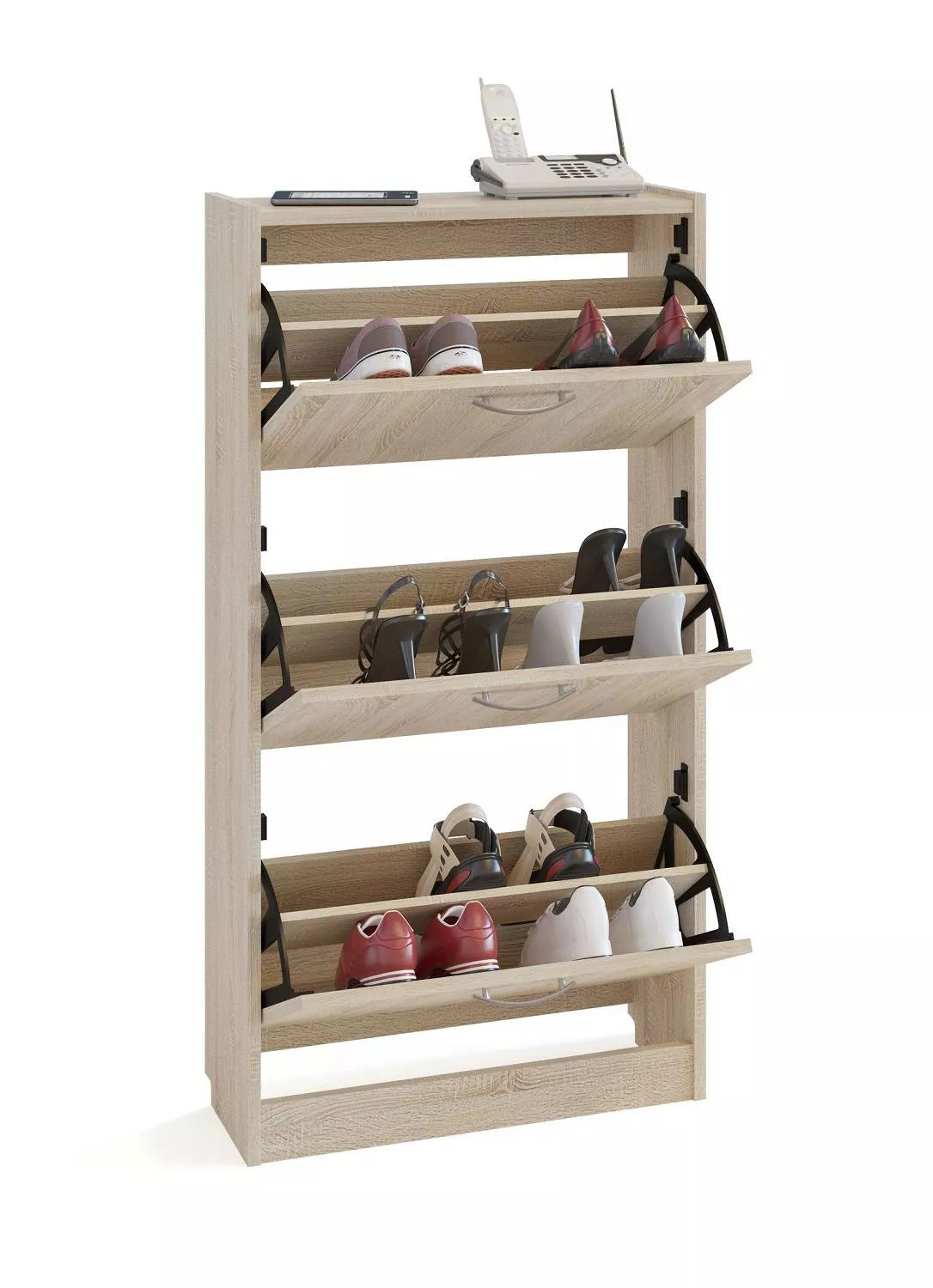 Тумба для обуви ТО-23 Дуб сонома