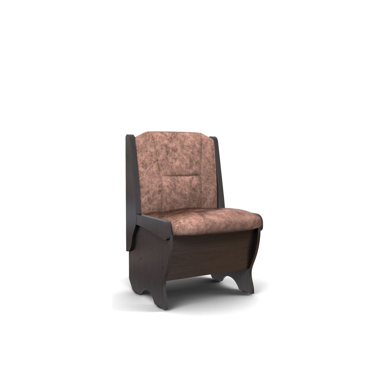 Скамья Лотос 550 венге/коньяк