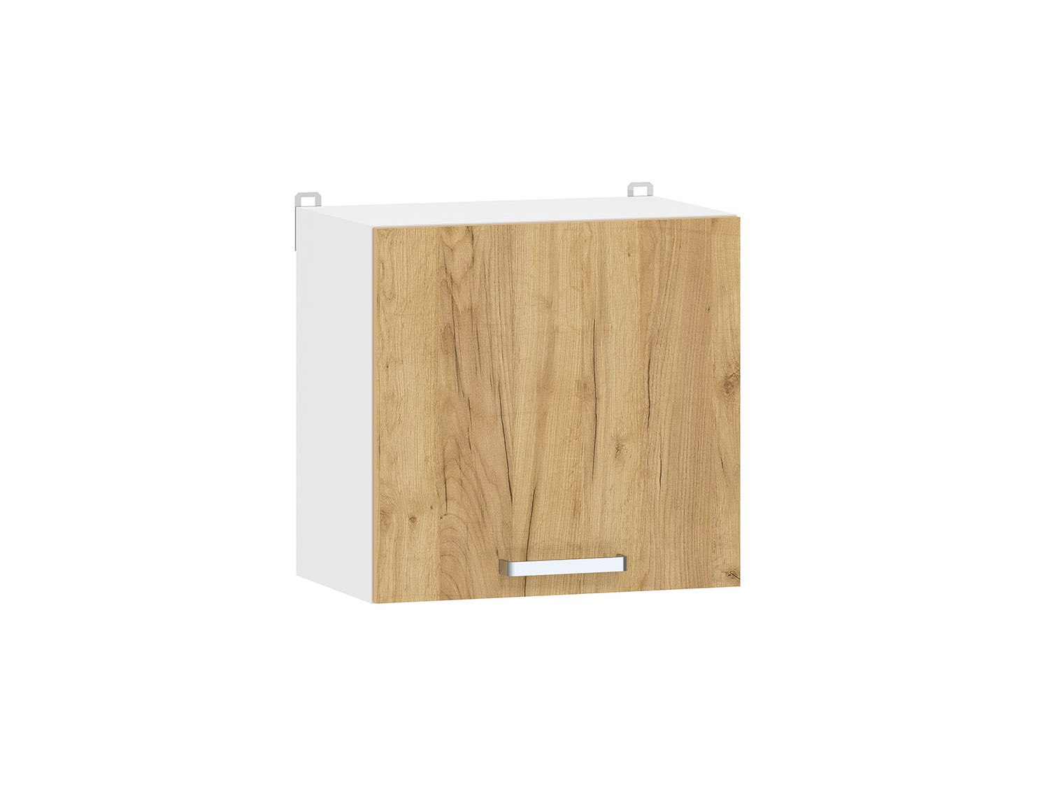 Борги 100.39 500 шкаф навесной / Белый/Дуб Крафт золотой