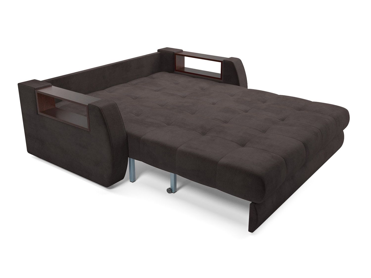 Диван Аккордеон Барон №3 кордрой коричневый