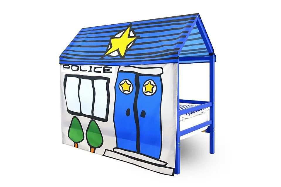 Игровая накидка для кровати-домика Svogen Полиция