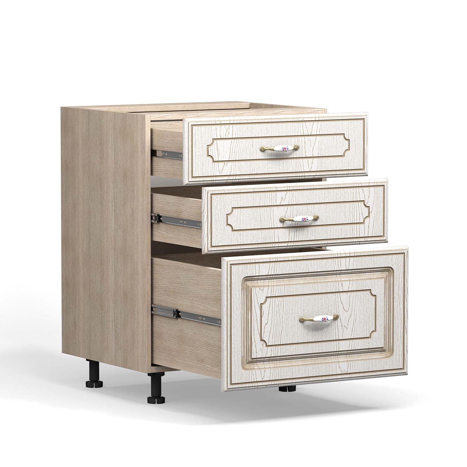 Анжелика стол СТР 600/3 / Ясень патина