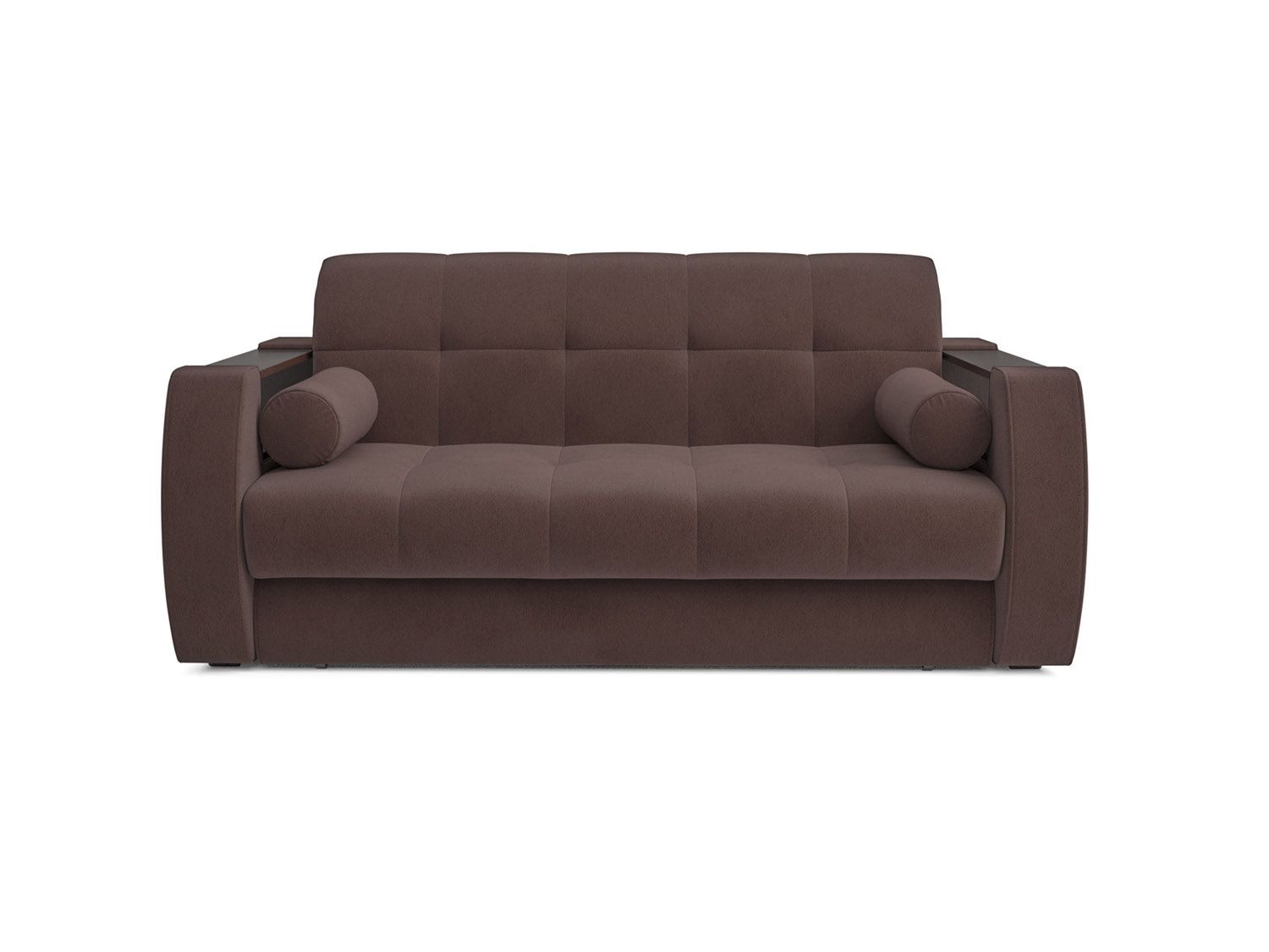 Диван Аккордеон Барон №3 велюр молочный шоколад НВ-178 13