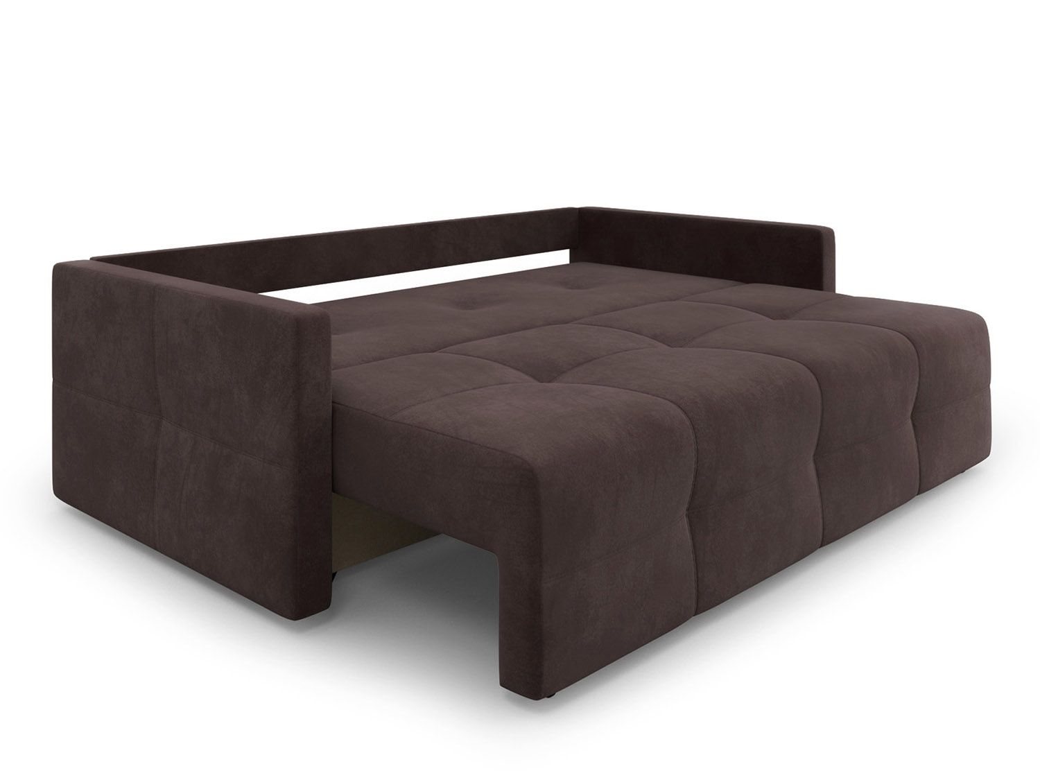 Диван Марсель №2 велюр молочный шоколад / НВ-178/13