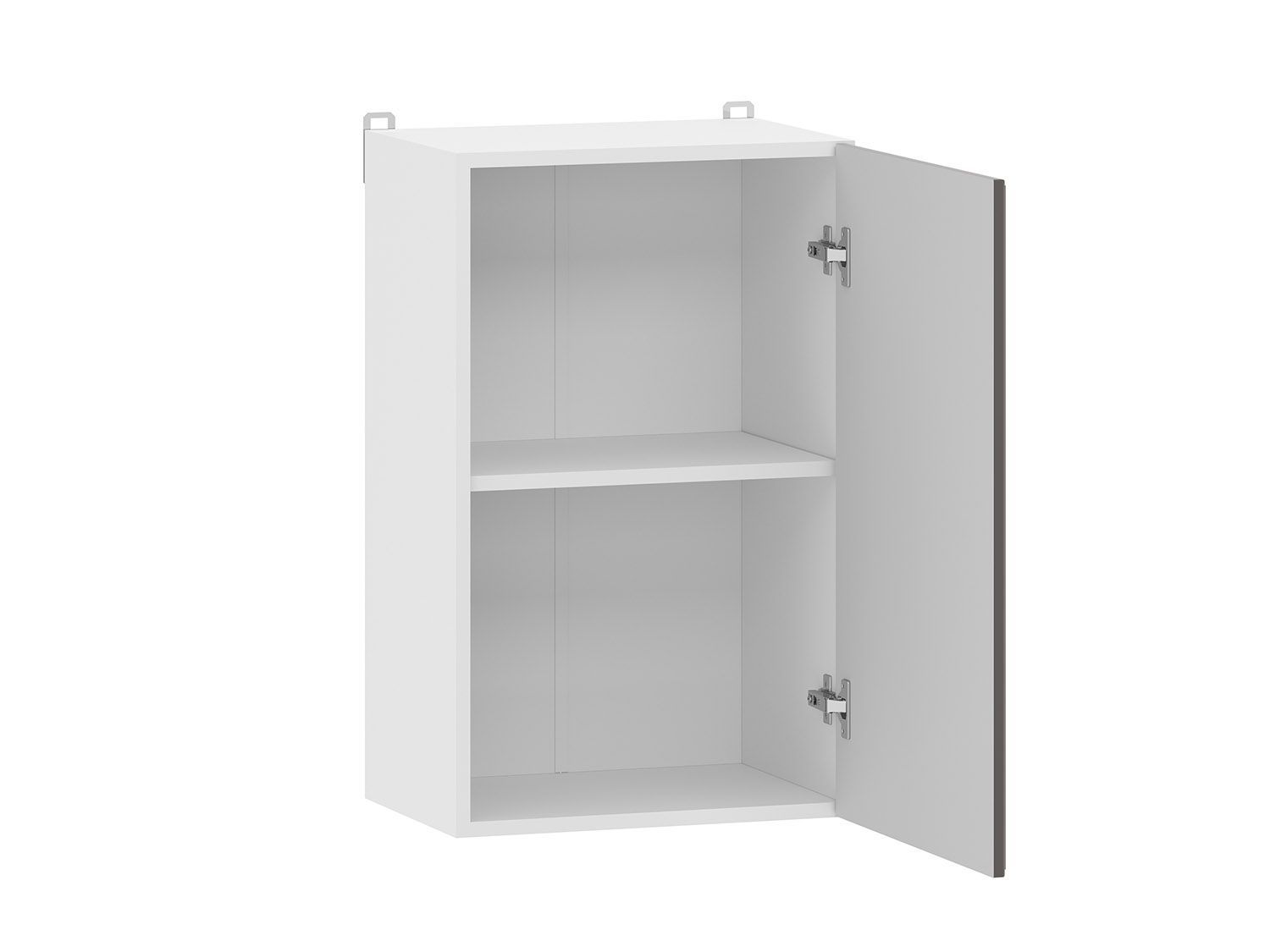 Вокс 100.30 450 шкаф навесной / Белый/Графит