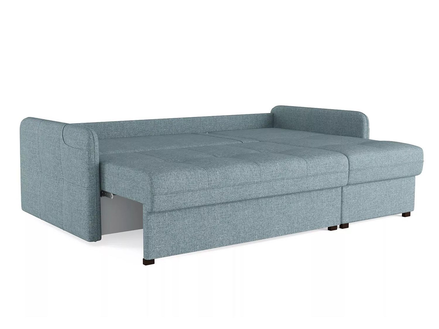 Диван-кровать угловой Смарт 1 2Т-1Пф Рогожка шерлок 975