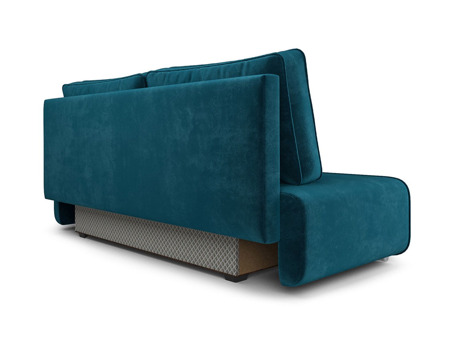 Диван Марк бархат сине-зеленый STAR VELVET 43 BLACK GREEN