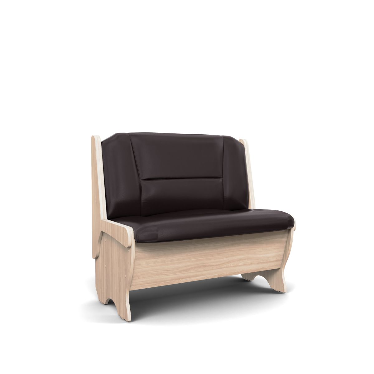 Скамья Лотос 950 ясень светлый/умбер