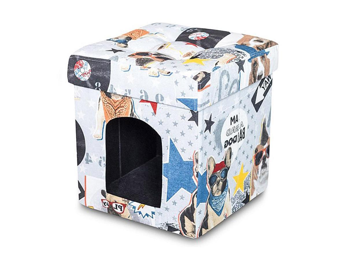 Пуф складной для животных Бульдоги