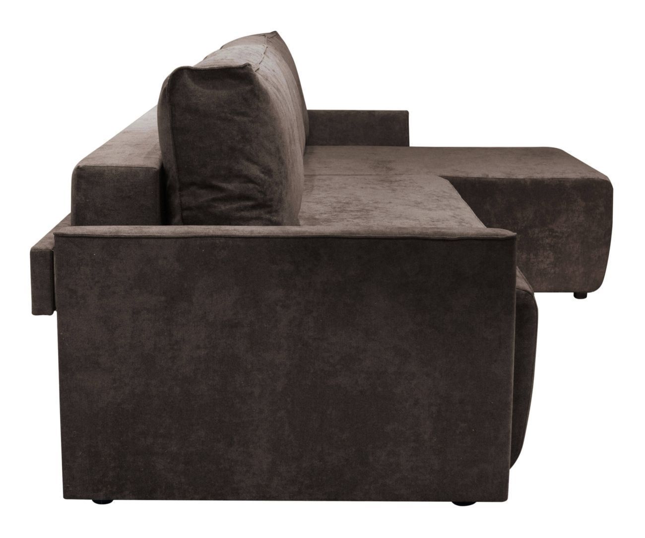 Диван угловой Марсель коричневый