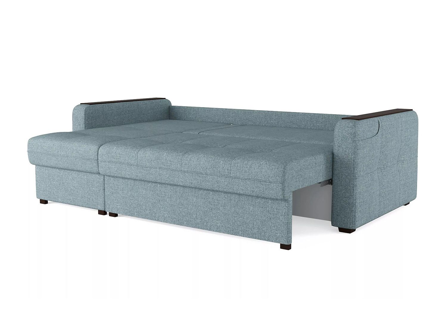 Диван угловой Смарт 3 1Пф-2Т Рогожка шерлок 975