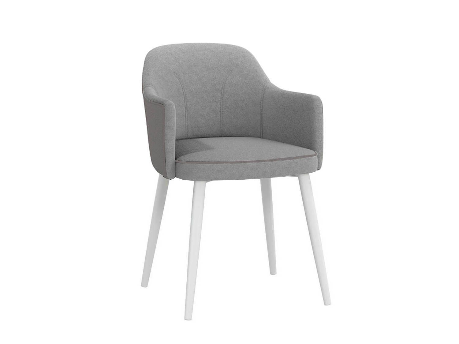 Бьюли стул велюр барни маус / дасти роуз / белый