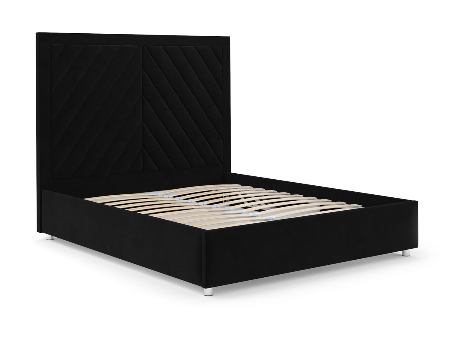 Кровать Мишель велюр чёрный НВ-178 17 160