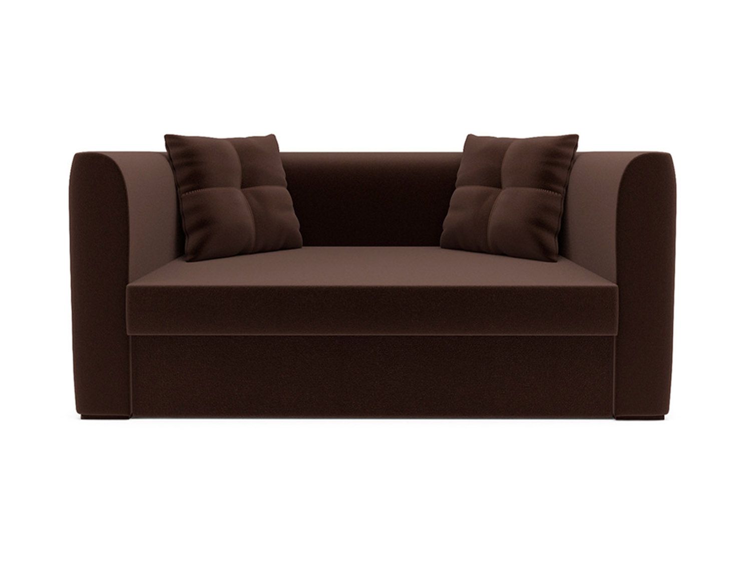 Диван Ассоль коричневый