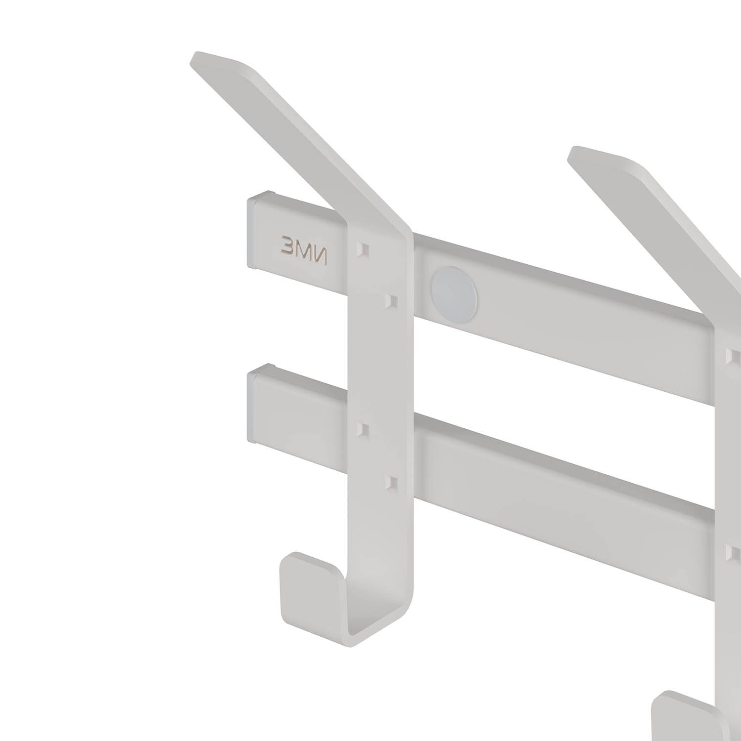 Вешалка настенная Торонто 3 Белый