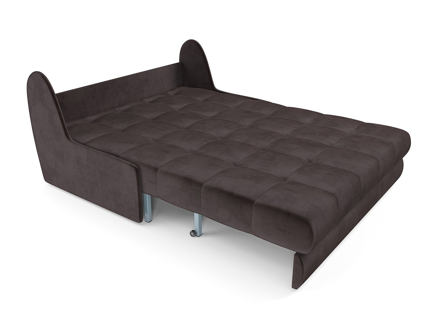 Диван Аккордеон Барон №2 бархат шоколадный  STAR VELVET 60 COFEE