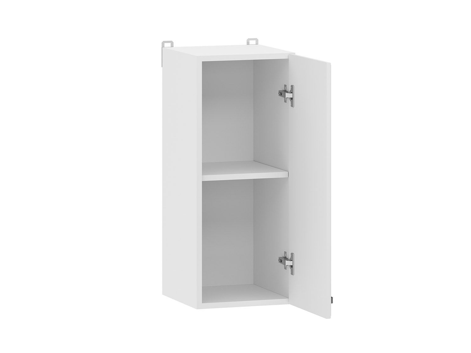 Вокс 100.30 шкаф навесной (300) Белый / Меренга