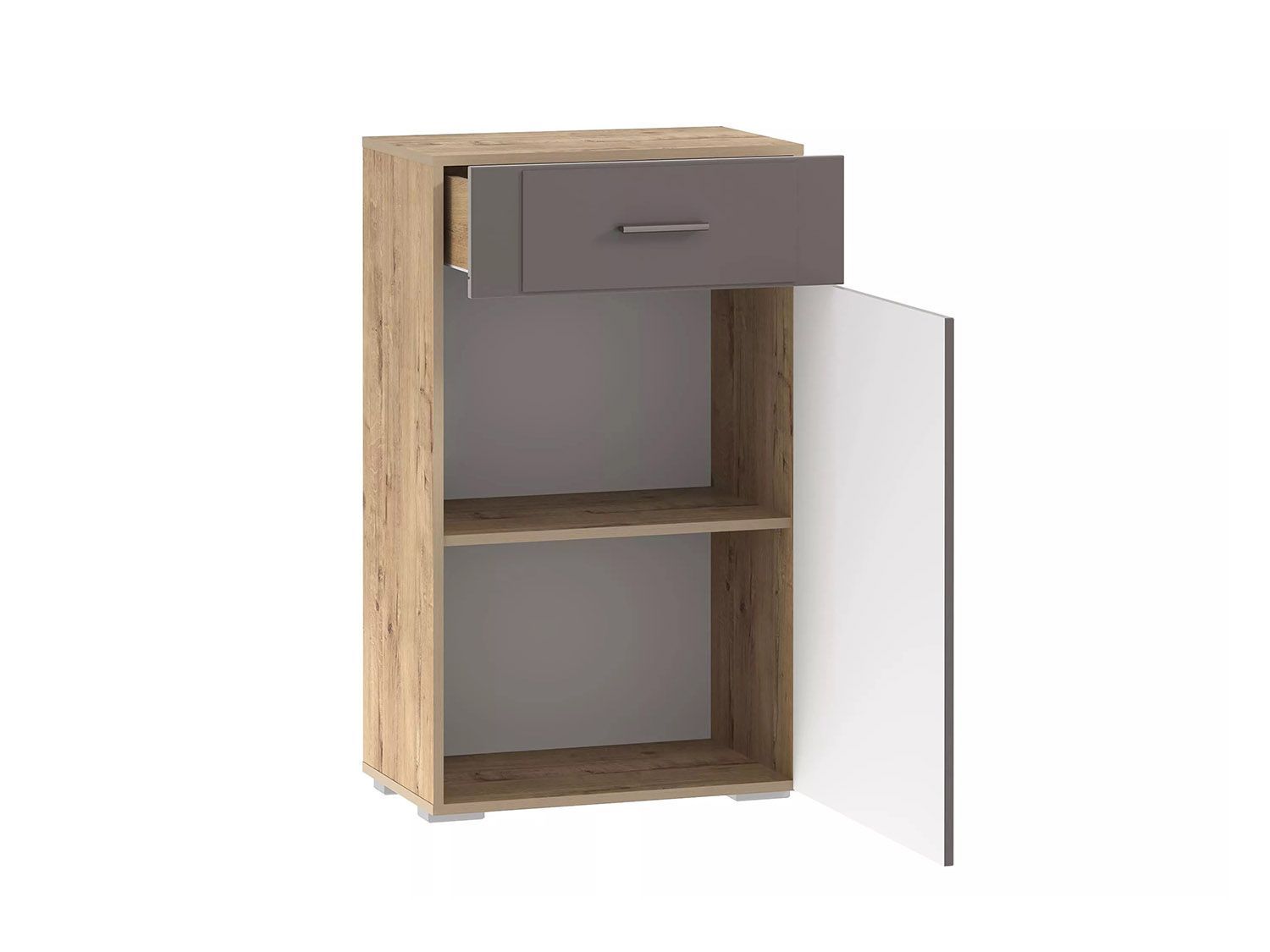 Прихожая Livorno 2 дуб бунратти / софт графит