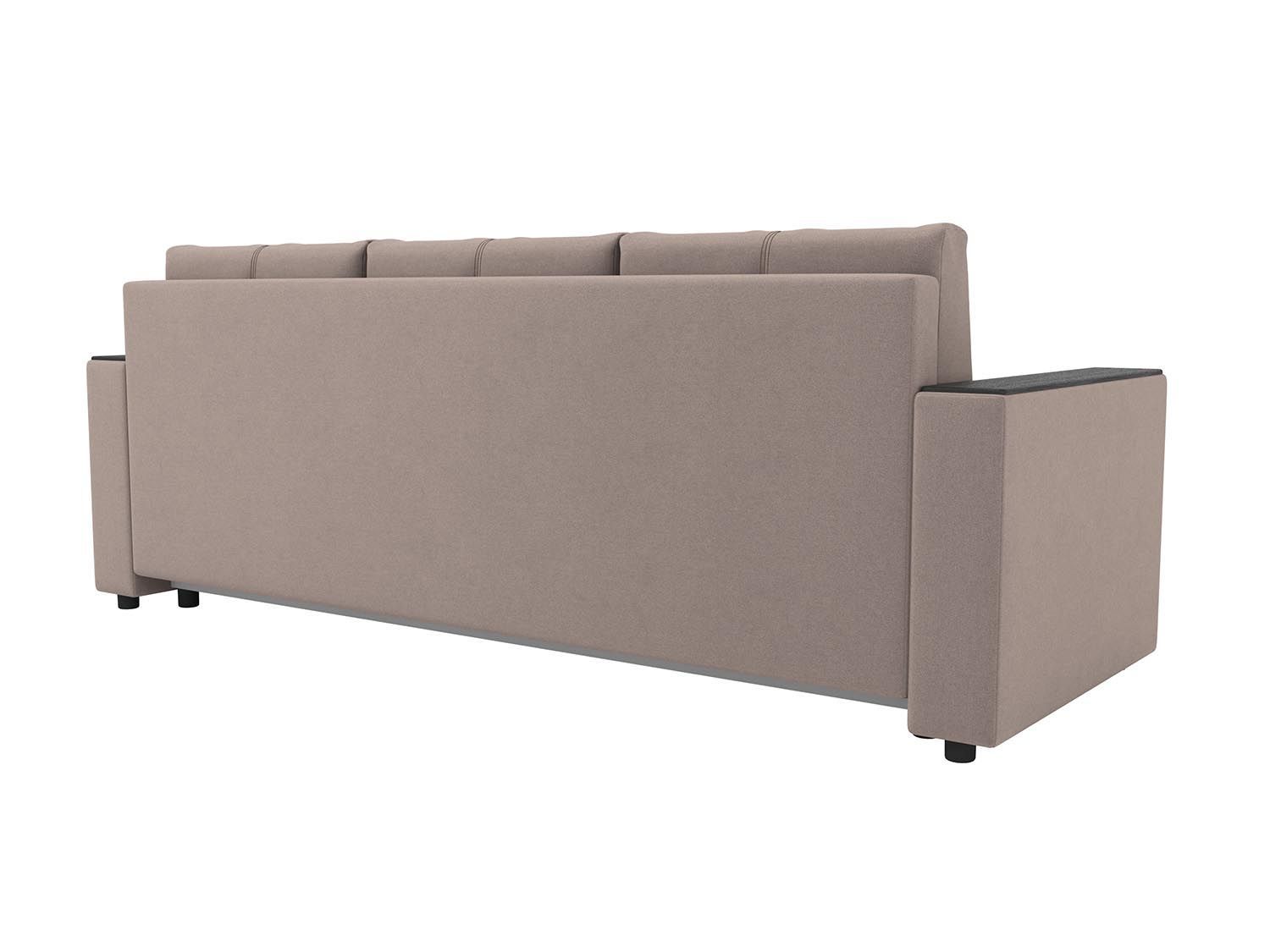 Смарт диван-кровать 3-х мест / велюр Parma 10 капучино