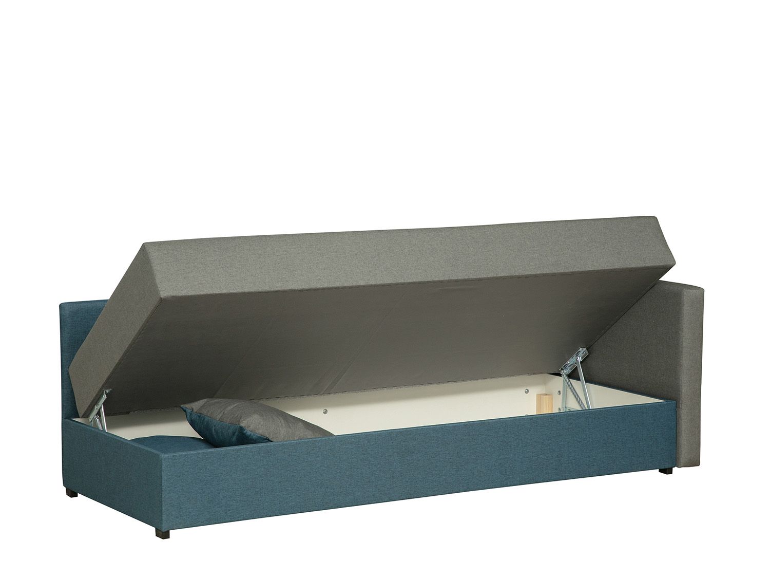 Диван-кровать Мальта М жаккард тесла серый/деним