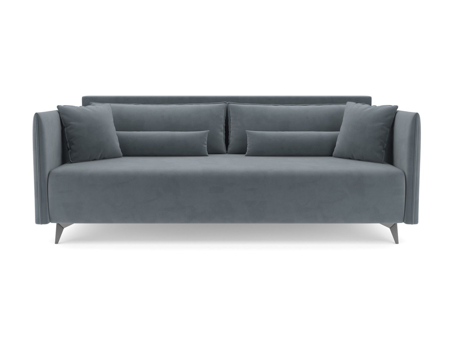 Диван Майами Велюр серо-синий HB-178 26