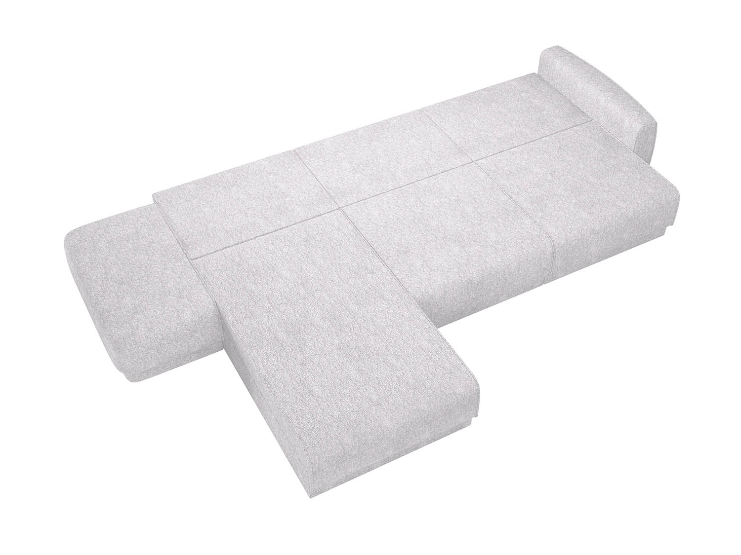 Женева 2SOPF ЛЕВЫЙ диван-кровать угловой еврокнижка / Бриллиант