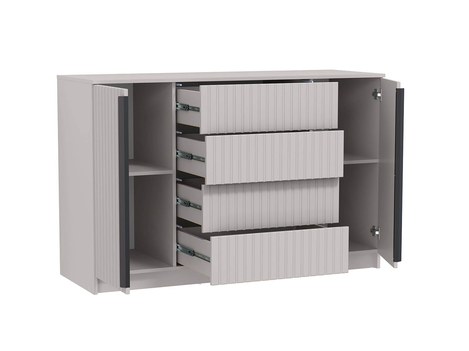 Брандо комод 67.11 МДФ Кашемир