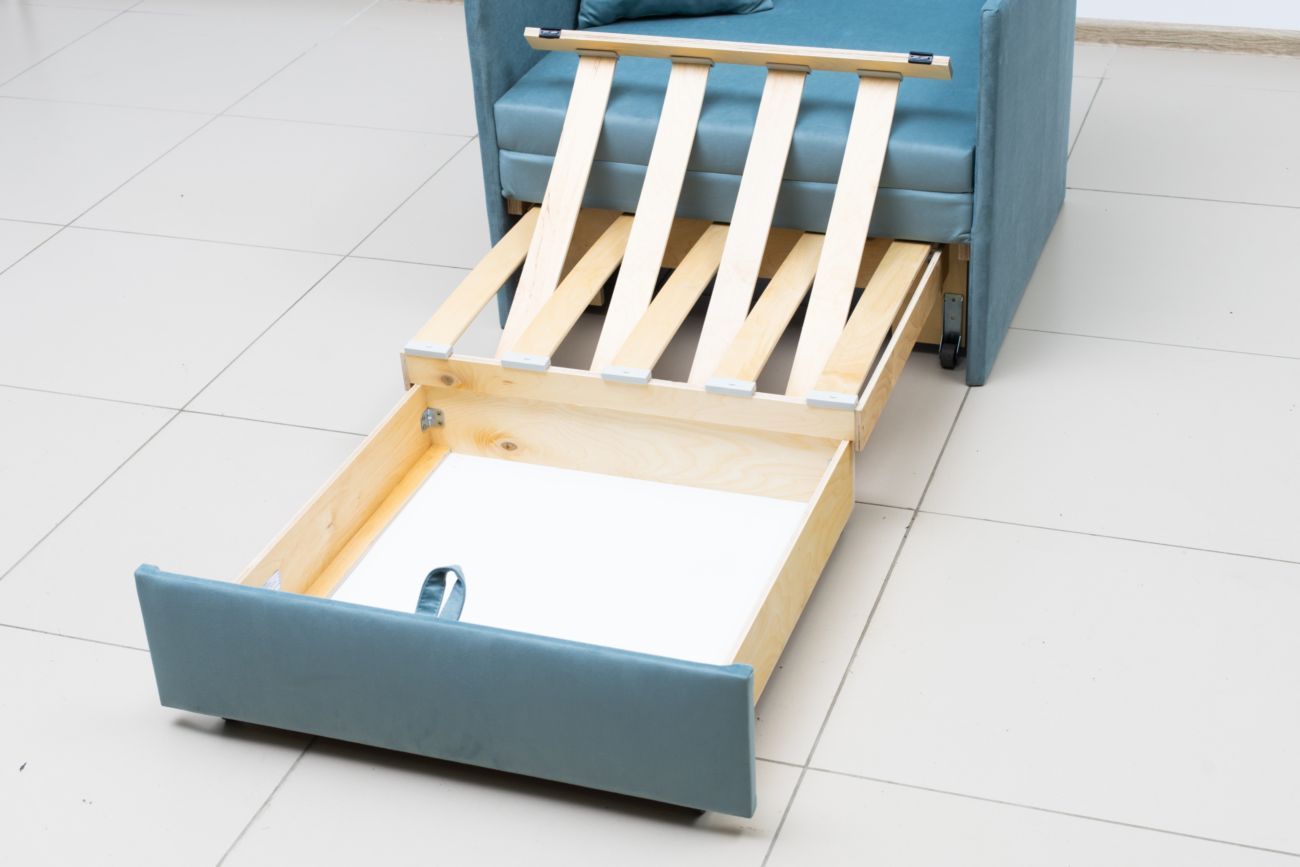 Диван Дариуш бирюзовый