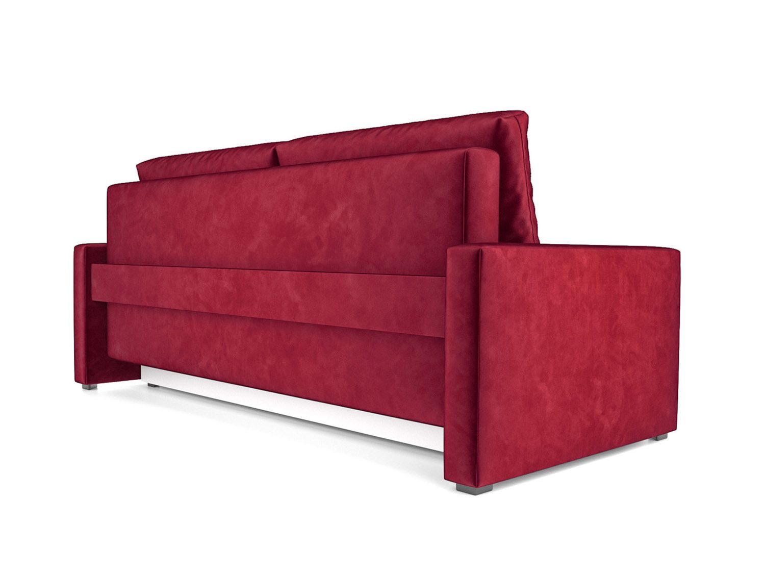 Диван Поло бархат красный  STAR VELVET 3 DARK RED