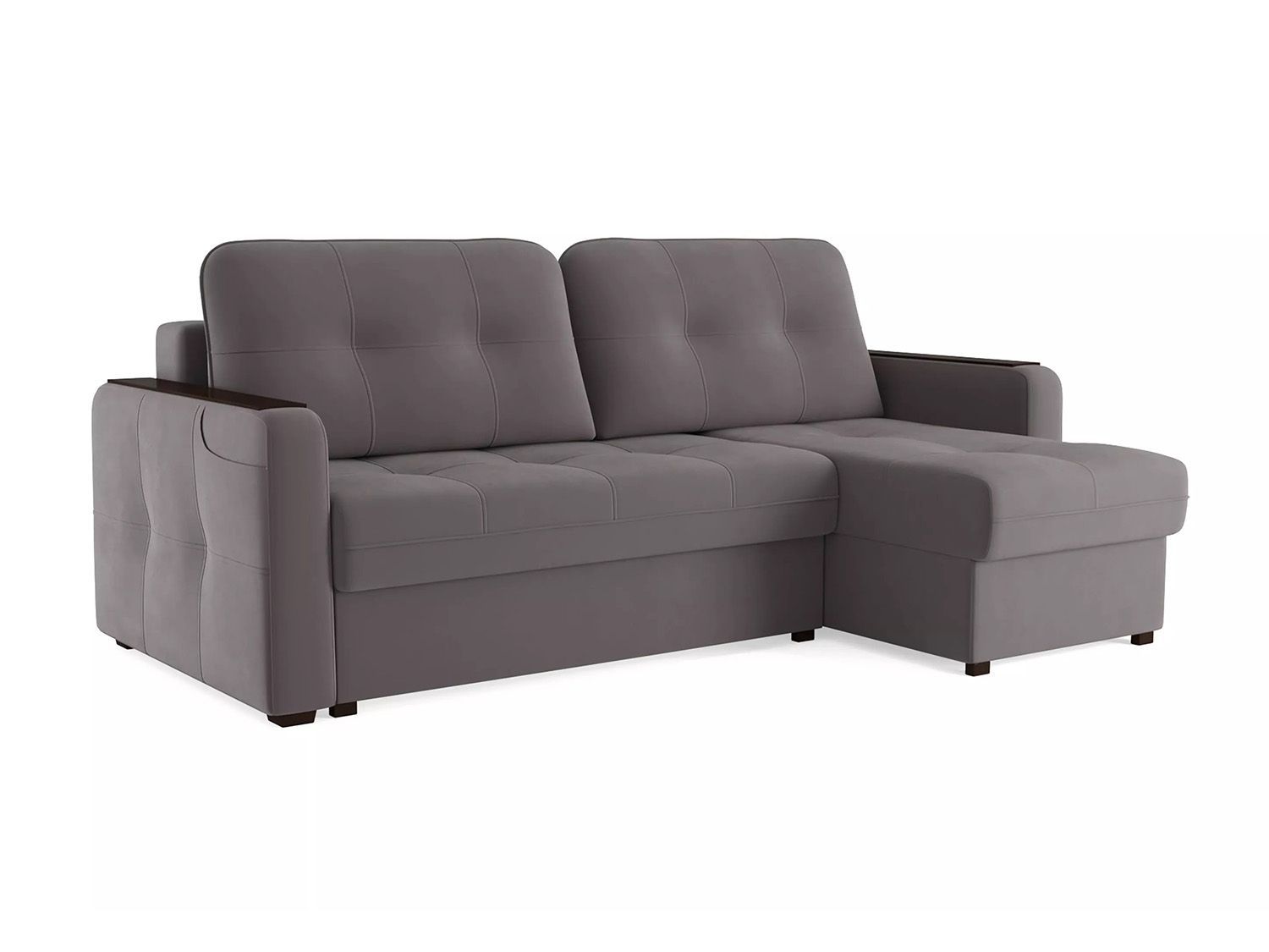 Диван угловой Smart 3 2Т-1Пф Велюр Velutto 19